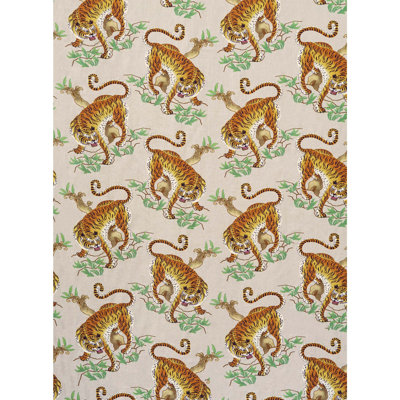 Alioth Tiger European Linen Fabric