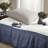 Luxurious Polyester Jacquard Bedding Sets, Khaki Queen, Elegant Design