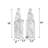 Tribal African Women Figurines Set Of 2