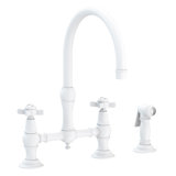 Fairfield Kitchen Bridge Faucet with Side Spray