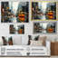 Cityscape Collage IV sur toile-1242246764-1242246765