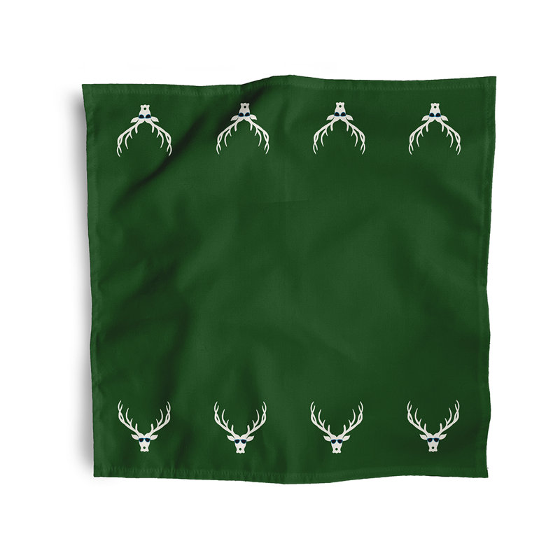 Morelia Polyester Square Napkin, Green