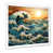 White Single Picture Framed