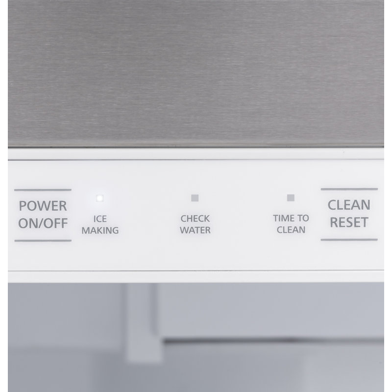 48 lb. Daily Production Freestanding Clear Ice Maker