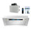 Awoco 30" 800 CFM Ducted Insert Range Hood In Stainless Steel With Voice/Gesture/Touch Control