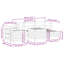 Cameryn 62cm Wide Rectangle Patio Sofa