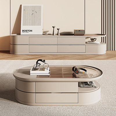Modern minimalist light luxury TV stand