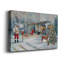 Toile tendue avec châssis de qualité supérieure Santa's Hideaway-1940849702