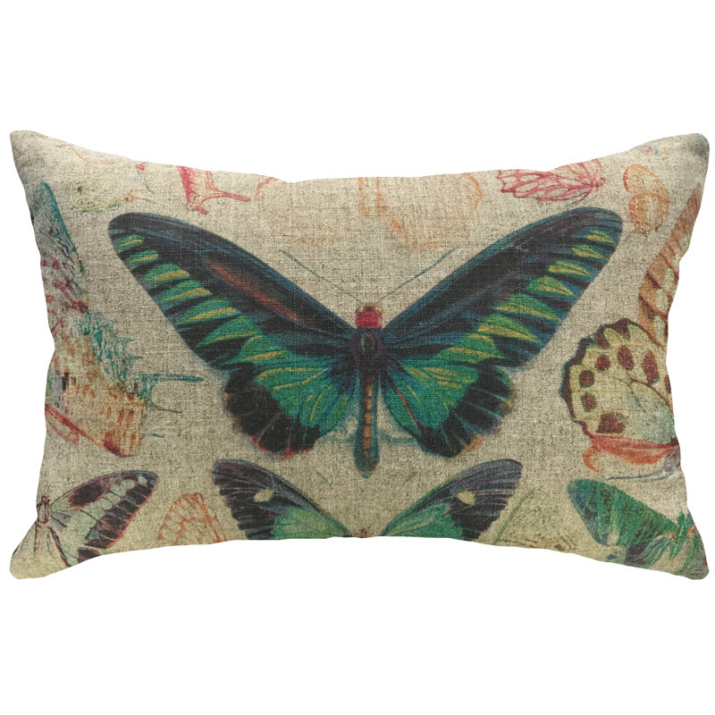 Linen Reversible Throw Pillow