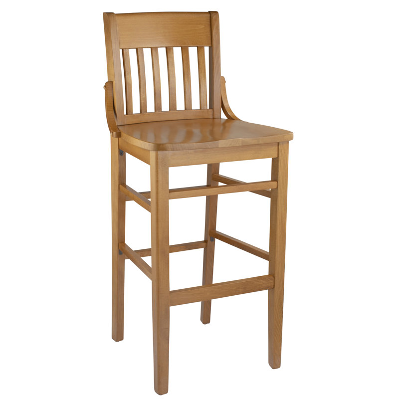 Solid Wood Counter Stool, Cherry