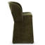 Tabouret de comptoir moderne 26,5 po entièrement revêtu de chenille-2054721835
