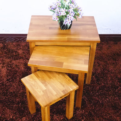 Salford Solid Wood Nesting Tables
