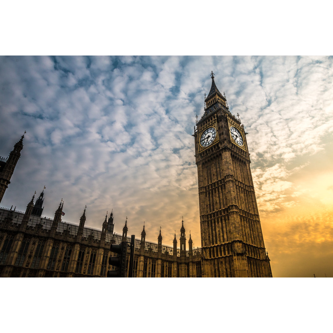 Der Big Ben von Pocholo Calapre - Leinwanddrucke