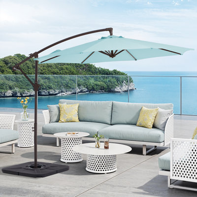 Cheryl-Ann 120'' Round Cantilever Umbrella