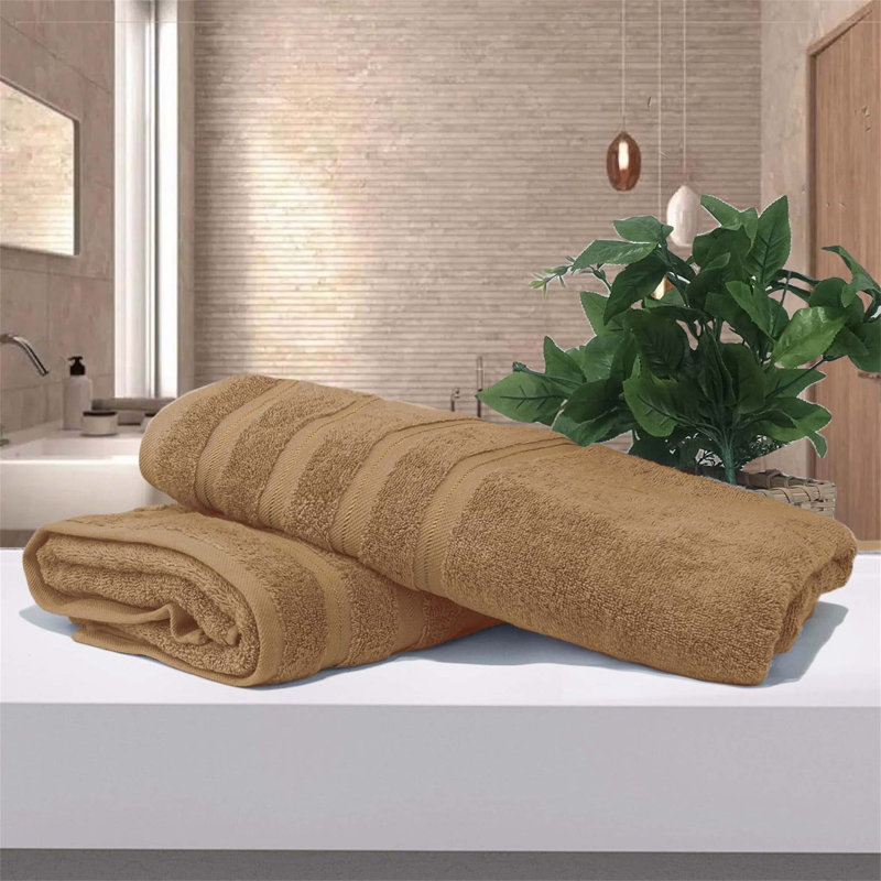 100% Cotton Bath Sheet, Brown