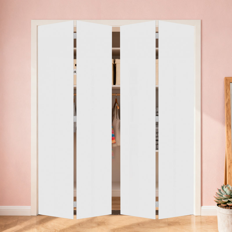 Porte à deux battants en vinyle 18 po, 84" H x 30" W x 0.75" D