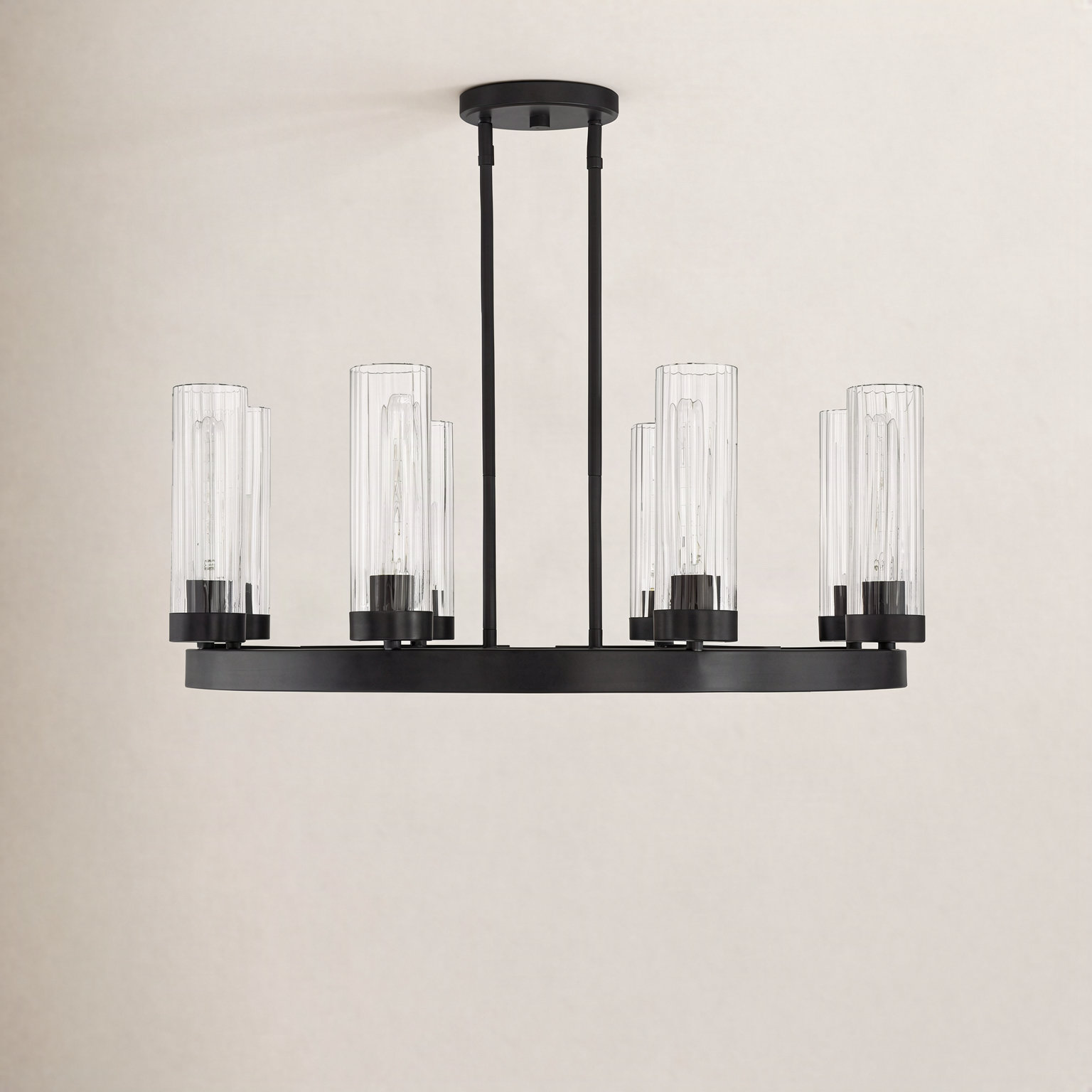 Dominique 8 - Light Dimmable Chandelier