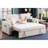 Convertible Sleeper Loveseat With Dropdown Console-1034789460