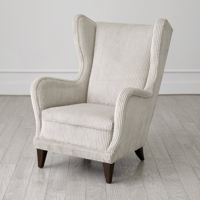 Upholstered Wingback Chair