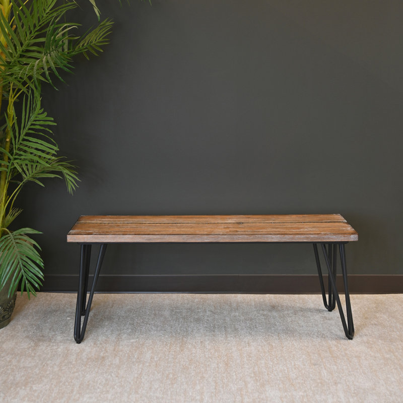Banc de salle à manger en bois Aryven