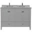 Akshayan 49” Double Vanity With Quartz Top-977613526