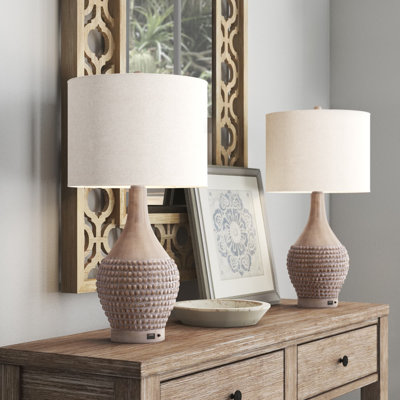 Feil Resin USB Table Lamp