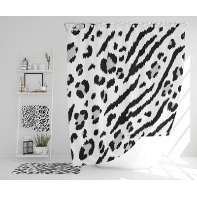 Nasrudeen Polyester Shower Curtain Set