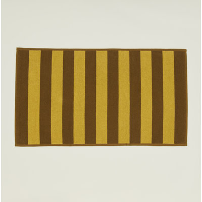 Simple Striped Striped Bath Mat