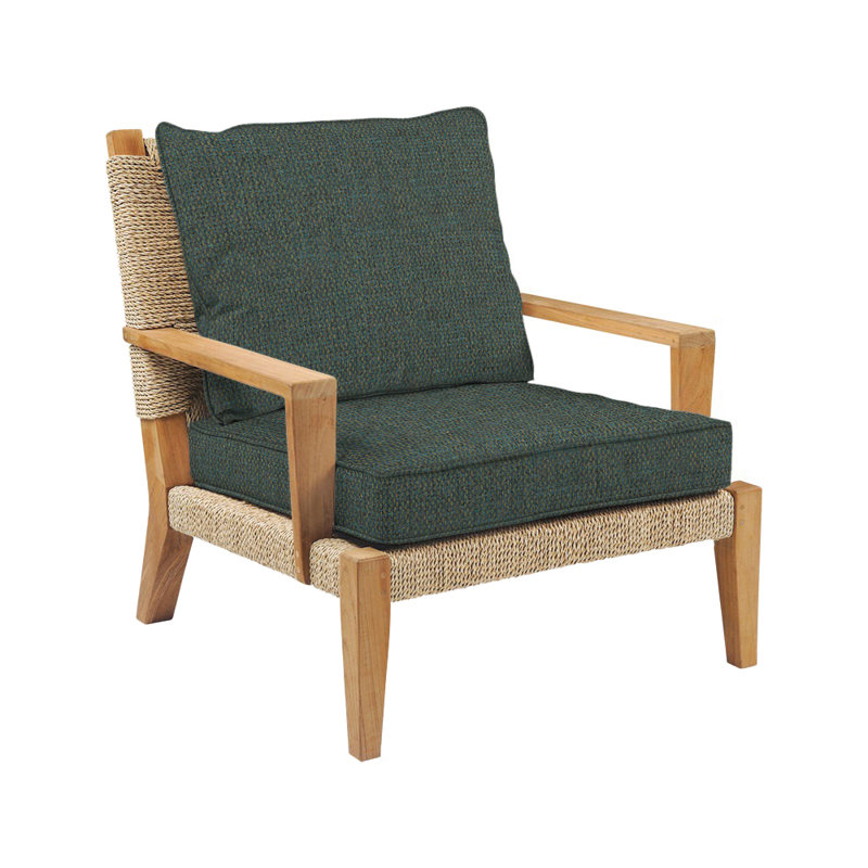 Hadley Outdoor Teak Lounge Chair, Hadley Natural Rope, Perigold Play Jungle