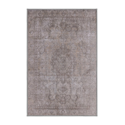 Tapis oriental brun Sayer