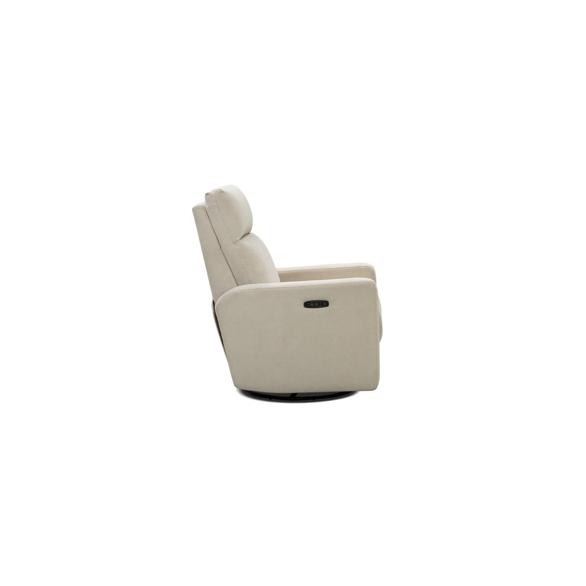 Nurture& The Glider Plus - Premium Nursery Power Recliner | Adjustable Head and Lumbar Support, Ivory