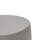 Elementi Home Ikaria 19" Egg-Shape Space Grey Concrete Side Table for Indoor and Outdoor Use
