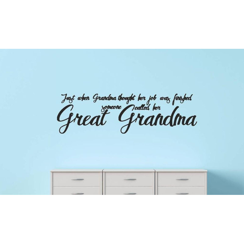 Text & Numbers Non-Wall Damaging Wall Decal