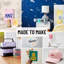 Ensemble de matériaux et de cartes Cricut Joy Deluxe, 44 pièces