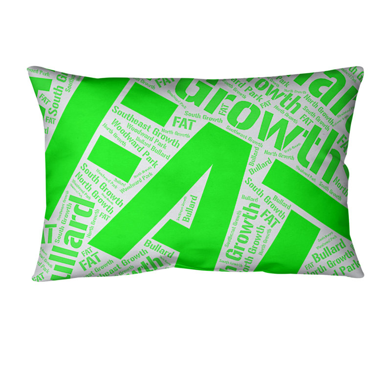 Coussin lombaire intérieur/extérieur fresno, Non, Vert