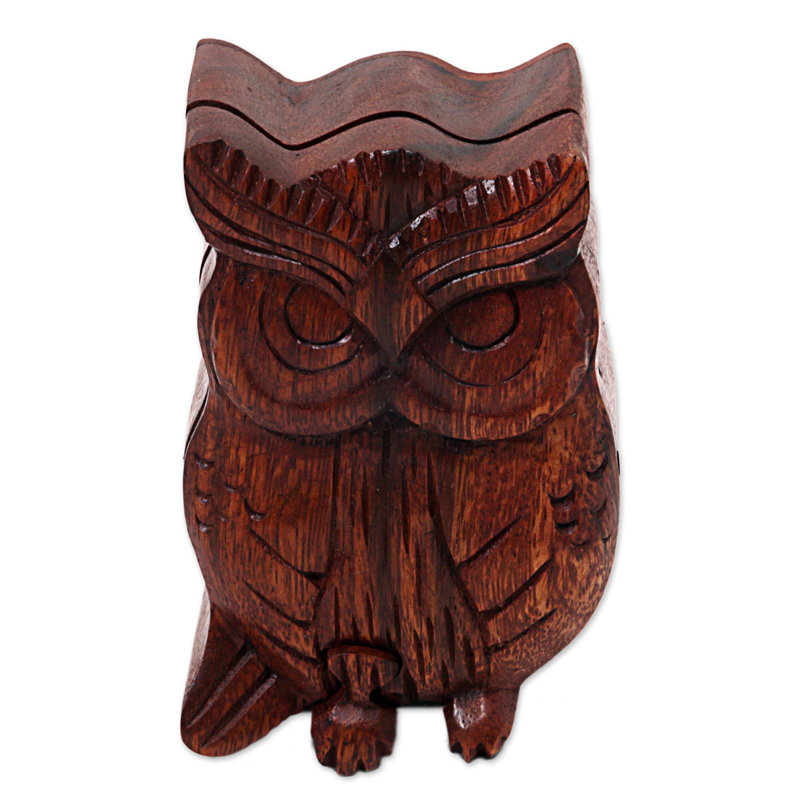 Boîte à bijoux Serious Owl