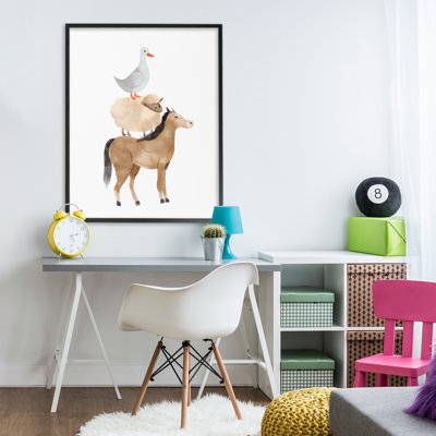 «Farm Life Stack», estampe numérique, conception de Kim Allen