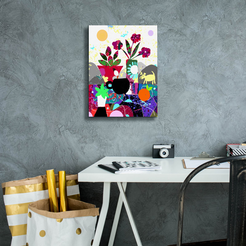 «Mountain Morning» par Holly McGee, art mural sur toile, H 16 po x l 12 po x P 0,75 po