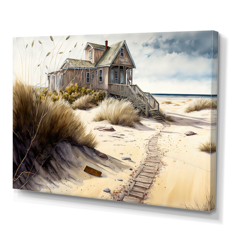 Vieux port de pêche II - reproduction sur toile, H 12 po x l 20 po x P 1 po, Toile tendue