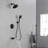 Complete Shower System with Rough in-Valve-70483646
