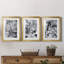 «Black and White Mix I», ensemble de 3 cadres photo-1033157670-1033157690