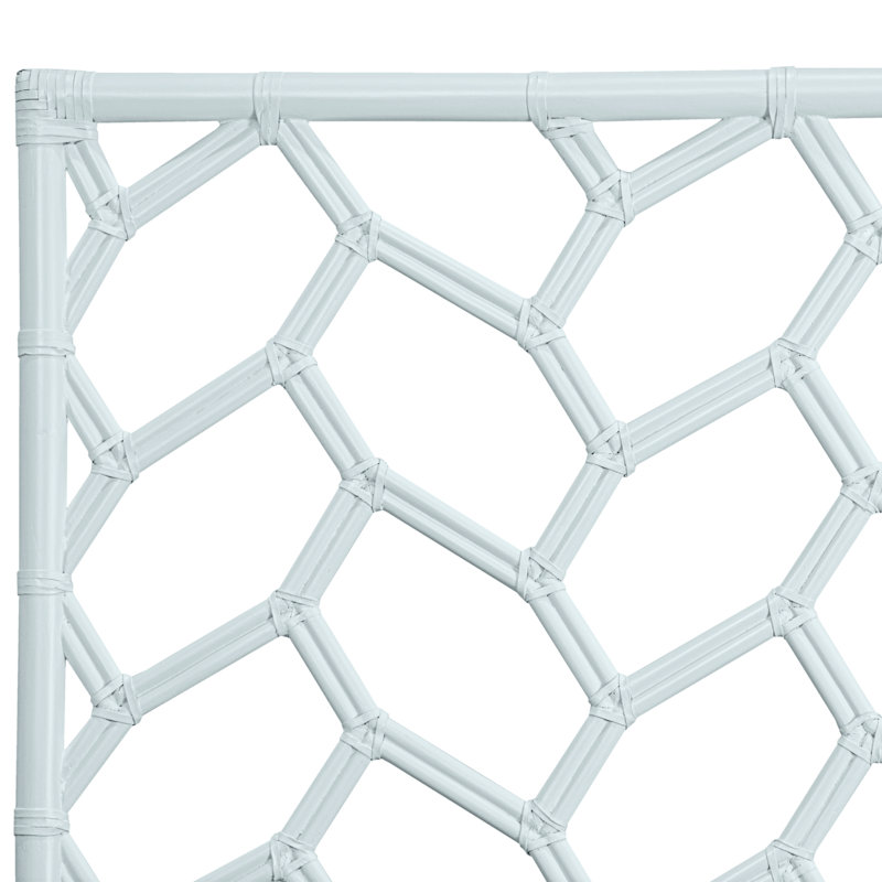 Silas Queen Standard Bed, Black, King, Light Blue
