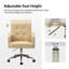 Chaise de bureau pivotante en cuir Auric-86865258