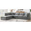 Canapé modulaire 125,5 po avec repose-pieds mobile-490932870
