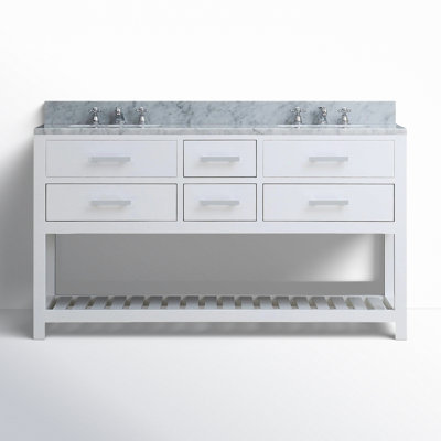 Cronin 60'' Double Bathroom Vanity