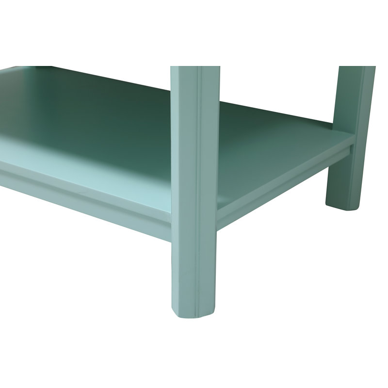 Newsoms 36'' Single Bathroom Vanity with Stone Top, Mint green