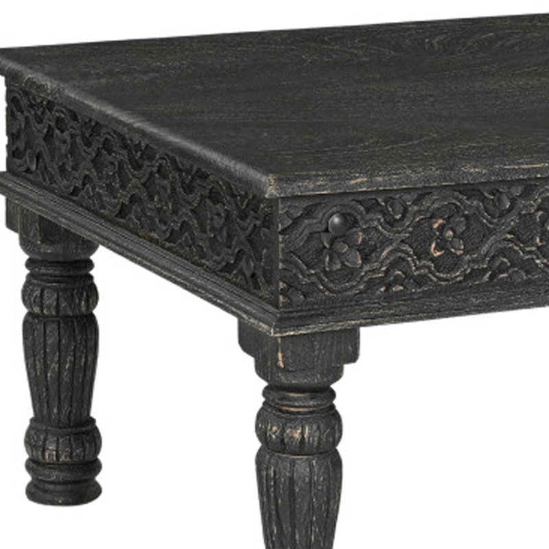 Table basse Gracie Mills, Black / Brown