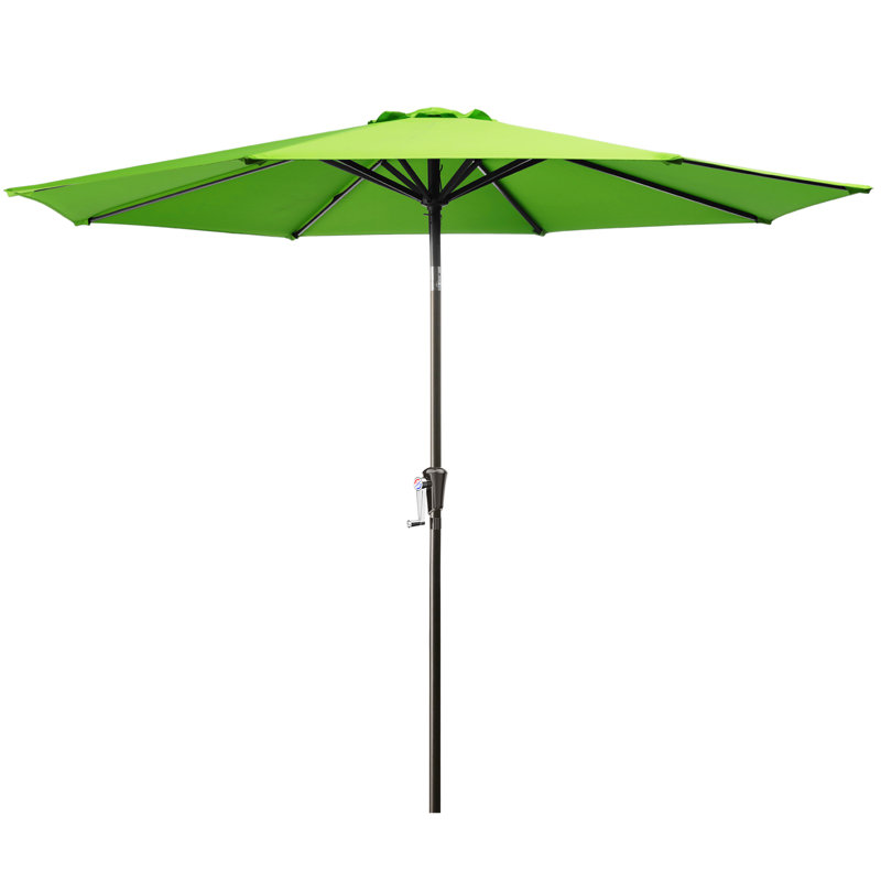 Alverson 108'' Market Umbrella, Apple Green