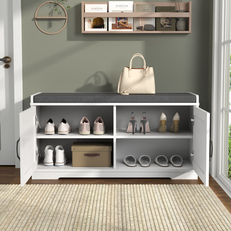 12 Pair Shoe Storage Bench