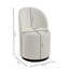 Fauteuil demi-tonneau en velours-532795884